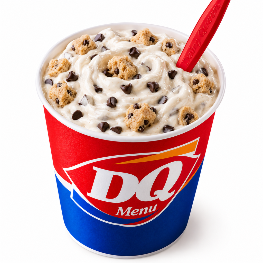 Chocolate Chip Cookie Dough Blizzard Treat