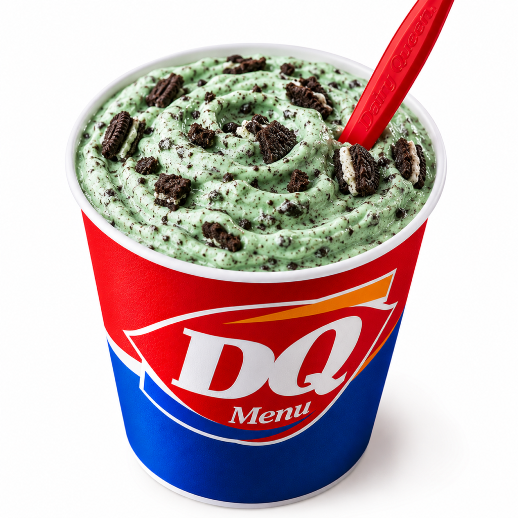 Mint Oreo Blizzard Treat