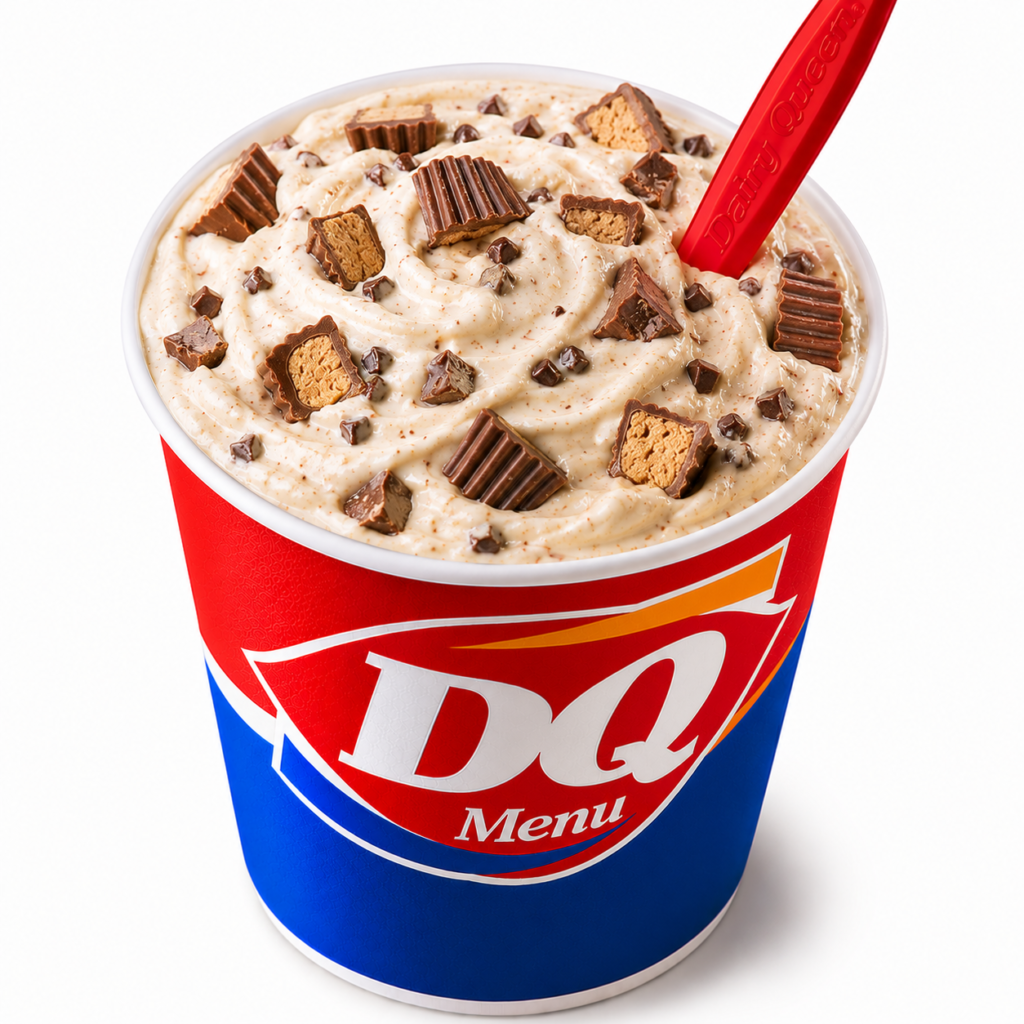 Reese's Peanut Butter Cup Blizzard Treat
