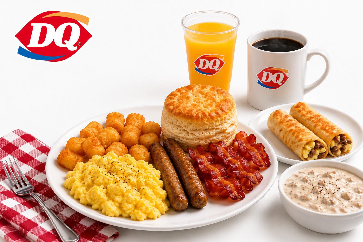 Dairy Queen breakfast menu